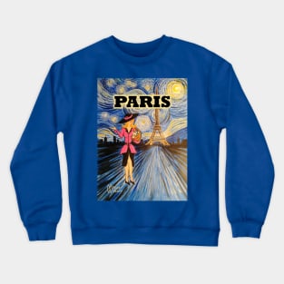 Paris Eiffel Tower Crewneck Sweatshirt